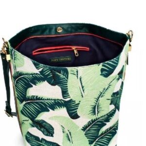 Juicy Couture Tropical Green Leaf Shoulder Bag